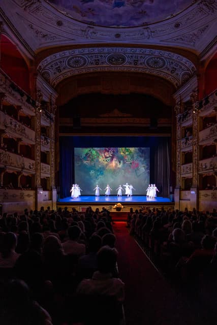 The New Generation Festival audience at the Teatro della Pergola
